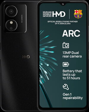 HMD Arc black overview