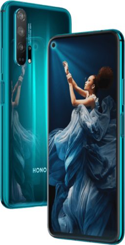 Honor 20 Pro blue overview