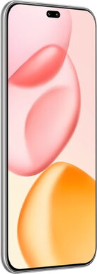 Honor 400 Pro grijs voorkant linkerzijkant