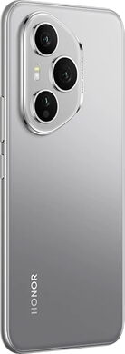 Honor 400 Pro grijs achterkant rechterzijkant