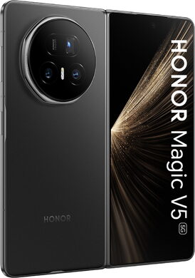 Honor Magic V5 black out side back right side