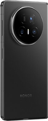 Honor Magic V5 schwarz Rückseite rechte Seite geschlossen