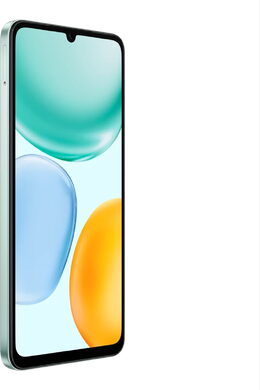 Honor X5c Plus groen voorkant linkerzijkant