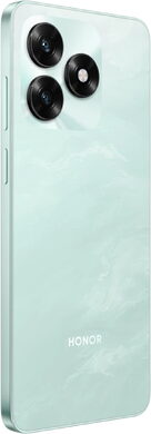 Honor X5c Plus groen achterkant rechterzijkant