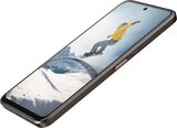 HTC U23 Pro zwart voorkant rechterzijkant onderkant schuin