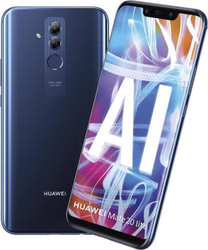 Huawei Mate 20 Lite blue overview