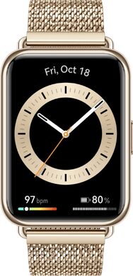 Huawei Watch Fit 2 classic edition elegant edition premium gold front