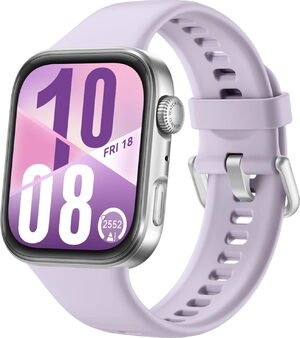 Huawei Watch Fit 4 purple front right side