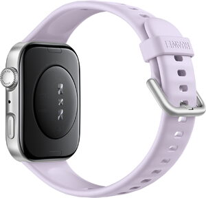 Huawei Watch Fit 4 purple back right side