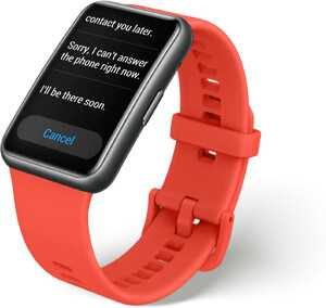Huawei Watch Fit New red front right side