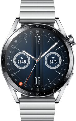 Huawei Watch GT 3 Elite 46mm stainless steel front
