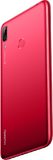 Huawei Y7 2019 rouge retour côté gauche en bas