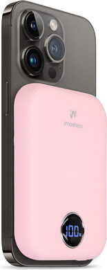 imoshion magsafe powerbank 10000 mah pink