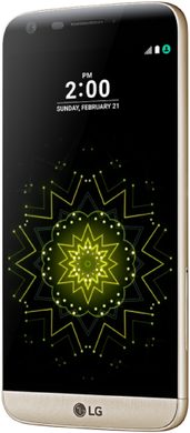 LG G5 SE gold front right side