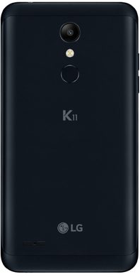 LG K11 Dual SIM black back