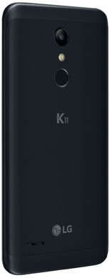LG K11 Dual SIM black back right side