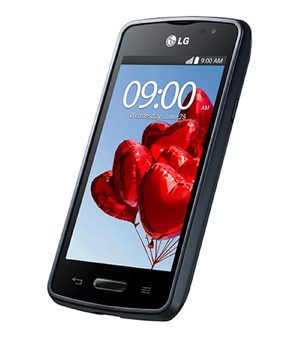 LG l5 black right side tilted ed 2