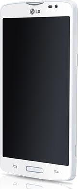 LG L80 white front right side tilted ed
