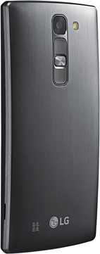 LG Magna Dual titanic silver back right side tilted ed
