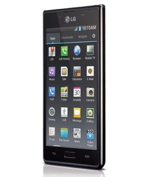 LG Optimus L7 tilted ed