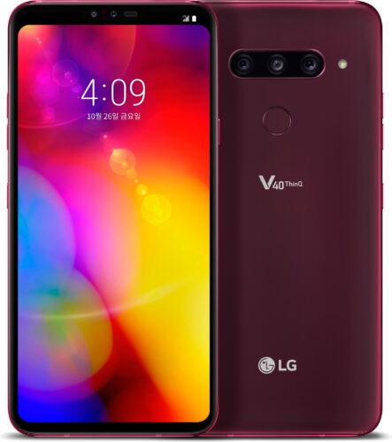 LG V40 ThinQ aperçu rouge