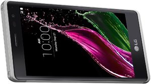 LG Zero silver flipped