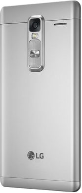 LG Zero silver back left side