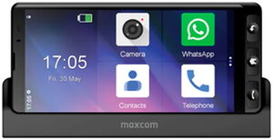 Maxcom MS601 zwart gedraaid in dock