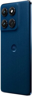 Motorola edge 60 blue back left side