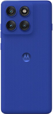 Motorola edge 60 pro blauw achterkant