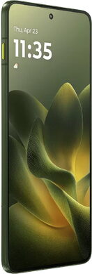 Motorola edge 70 green front left side