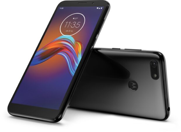 Moto rola Moto E6 Play black overview