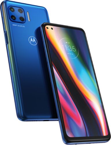 Motorola Moto G 5G Plus blauw overzicht