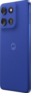 Moto rola Moto G56 5G blue back left side