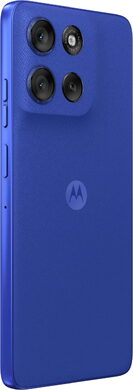 Moto rola Moto G56 5G blue back right side