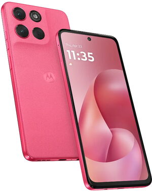Moto rola Moto G57 Power pink overview