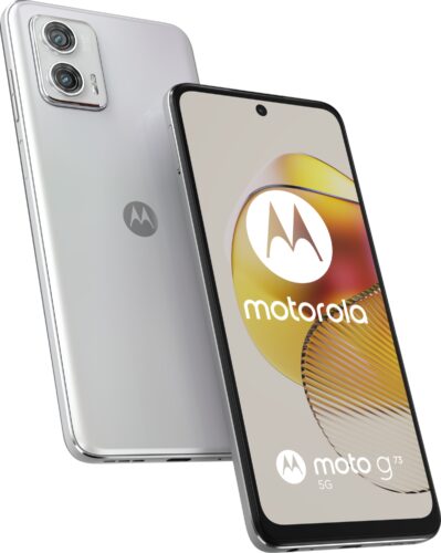 Moto rola Moto G73 5G weiß Übersicht