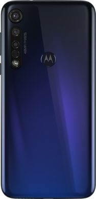 Moto rola Moto G8 Plus blue back