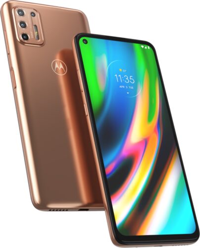 Moto rola Moto G9 Plus Übersicht kupfer