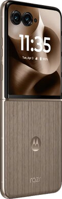 Motorola razr 60 ultra brown out side right side