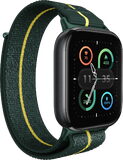 Motorola Watch Fit green front left side