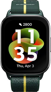 Motorola Watch Fit green watchface 1