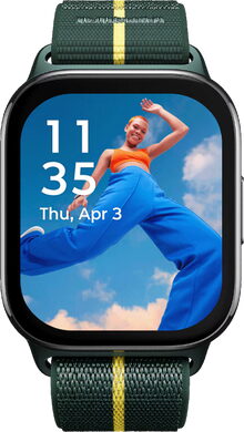 Motorola Watch Fit green watchface 2