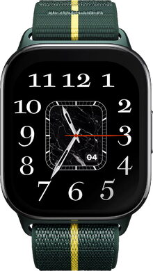 Motorola Watch Fit green watchface 5