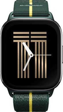 Motorola Watch Fit green watchface 6