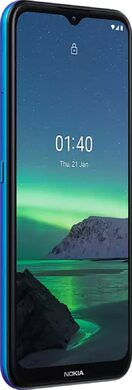 Nokia 1 4 blue front left side
