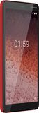 Nokia 1 Plus rouge couverture côté gauche
