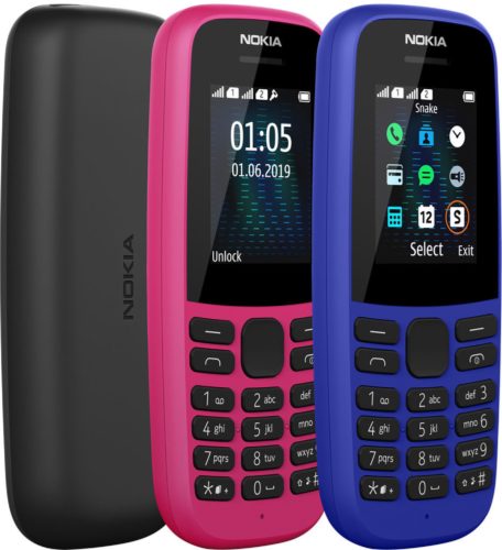 Nokia 105 2019 dual sim color Übersicht