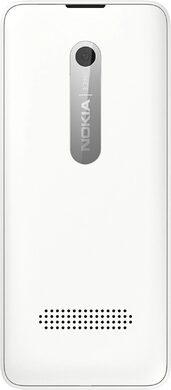 Nokia 301 white back