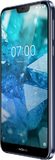 Nokia 7 1 bleu couverture à droite